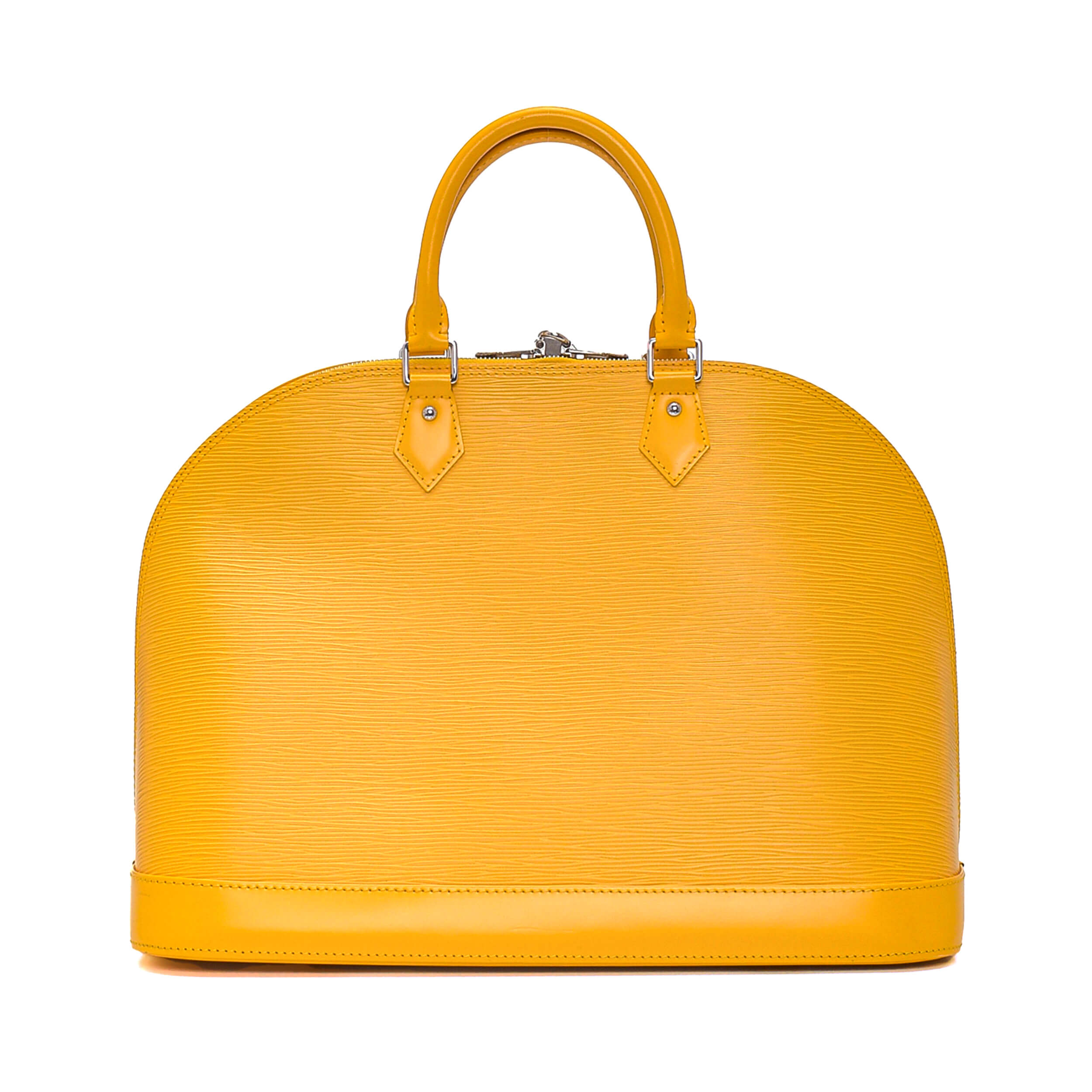 Louis Vuitton - Yellow Epi Leather GM Alma  Bag